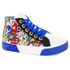 Sonic the hedgehog boys sneakers size 3
